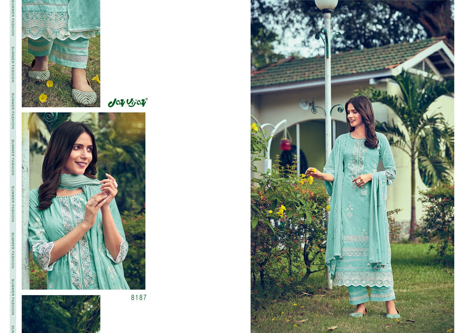 Jiyana Vol 2 By Jay Vijay Cotton Salwar Suit Catalog